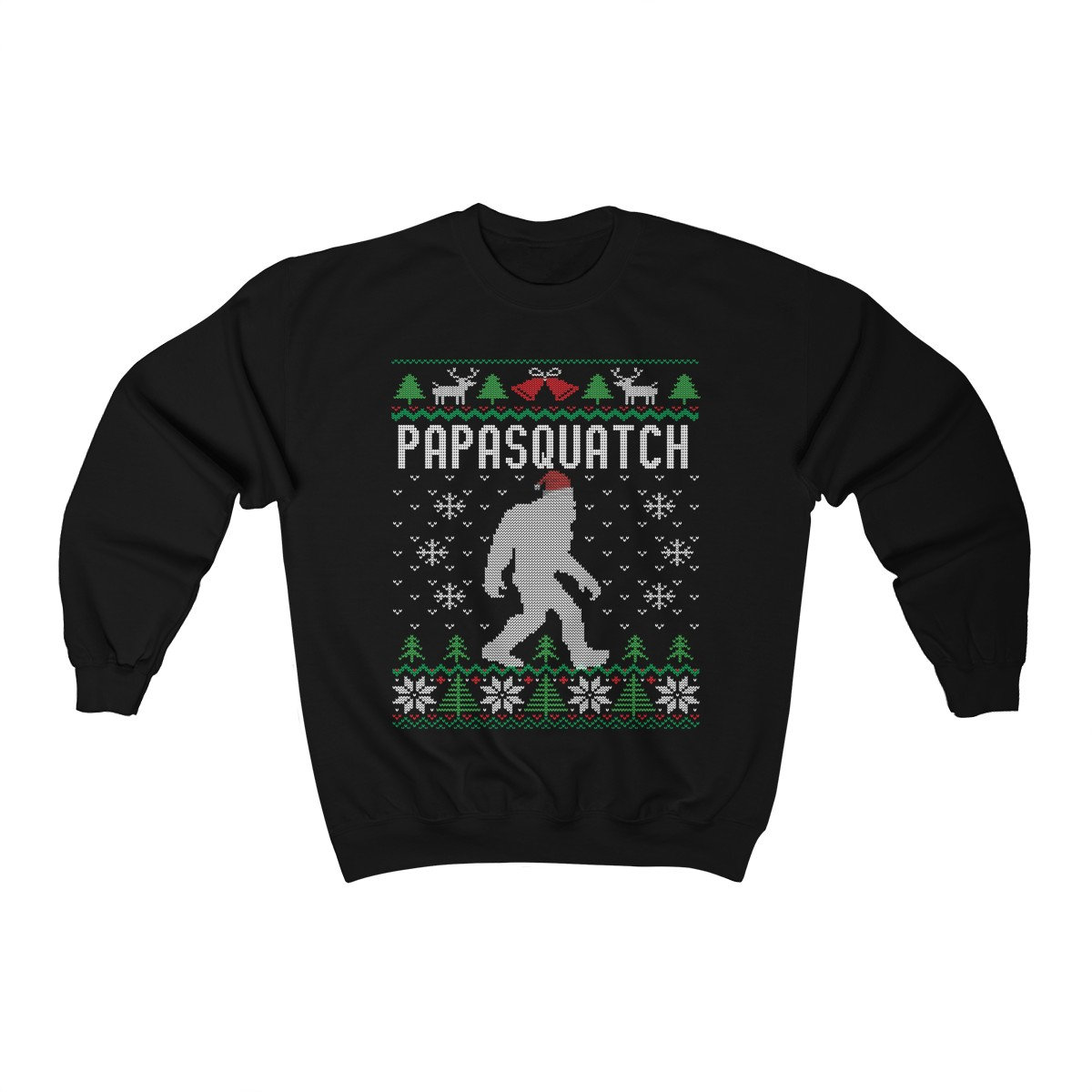 Passende Familie Hässliche Weihnachten Pullover Für Papa Weihnachtsmütze Sasquatch Shirt Xmas Big Foot Sweatshirt Unisex Heavy Blend Passende Familie Hässliche Weihnachten Pullover Für Papa Weihnachtsmütze Sasquatch Shirt Xmas Big Foot Sweatshirt Unisex Heavy Blend von ModestMooseDesign