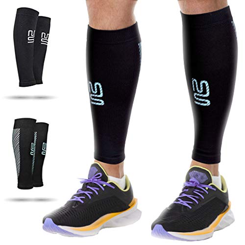 Modetro Sports kompressionsstrümpfe - wadenbandage damen herren kompressionssocken - kompressionsstulpen waden kompression schienbeinschoner strumpf von Modetro Sports