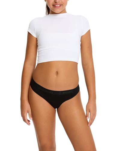 Modibodi Menstruationsunterwäsche Mädchen - Hipster Bikini - für die extrastarken Tage und nachts 50ml Schwarz Y16-18 von Modibodi