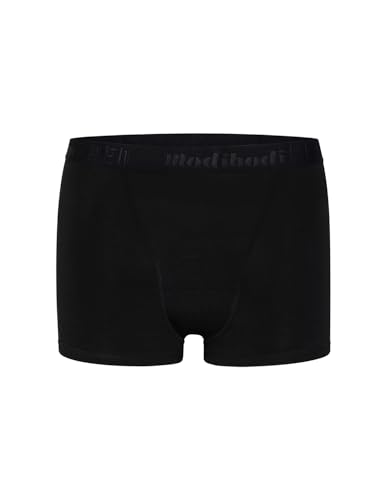 Modibodi Menstruationsunterwäsche Mädchen - Hipster Boxershorts - für die extrastarken Tage und nachts 50ml Schwarz Y10-12 von Modibodi