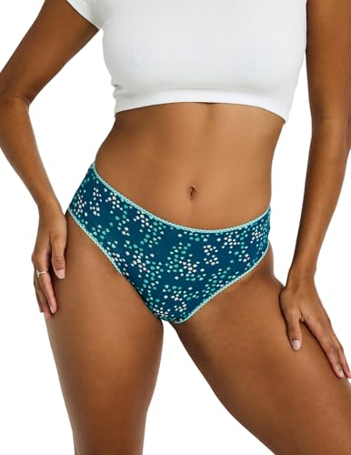 Modibodi Periodenunterwäsche High Waist Cheeky Brief Leicht-Mäßig 10 ml Saugfähigkeit Tulpe Blau 08/XS Modibodi Periodenunterwäsche High Waist Cheeky Brief Leicht-Mäßig 10 ml Saugfähigkeit Tulpe Blau 08/XS von Modibodi