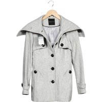 Modstroem Damen Mantel, Grau, Gr. S von Modstroem