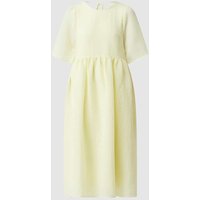 Modström Midikleid mit kurzen Ärmeln Modell 'Payton in Hellgelb, Größe S von Modström