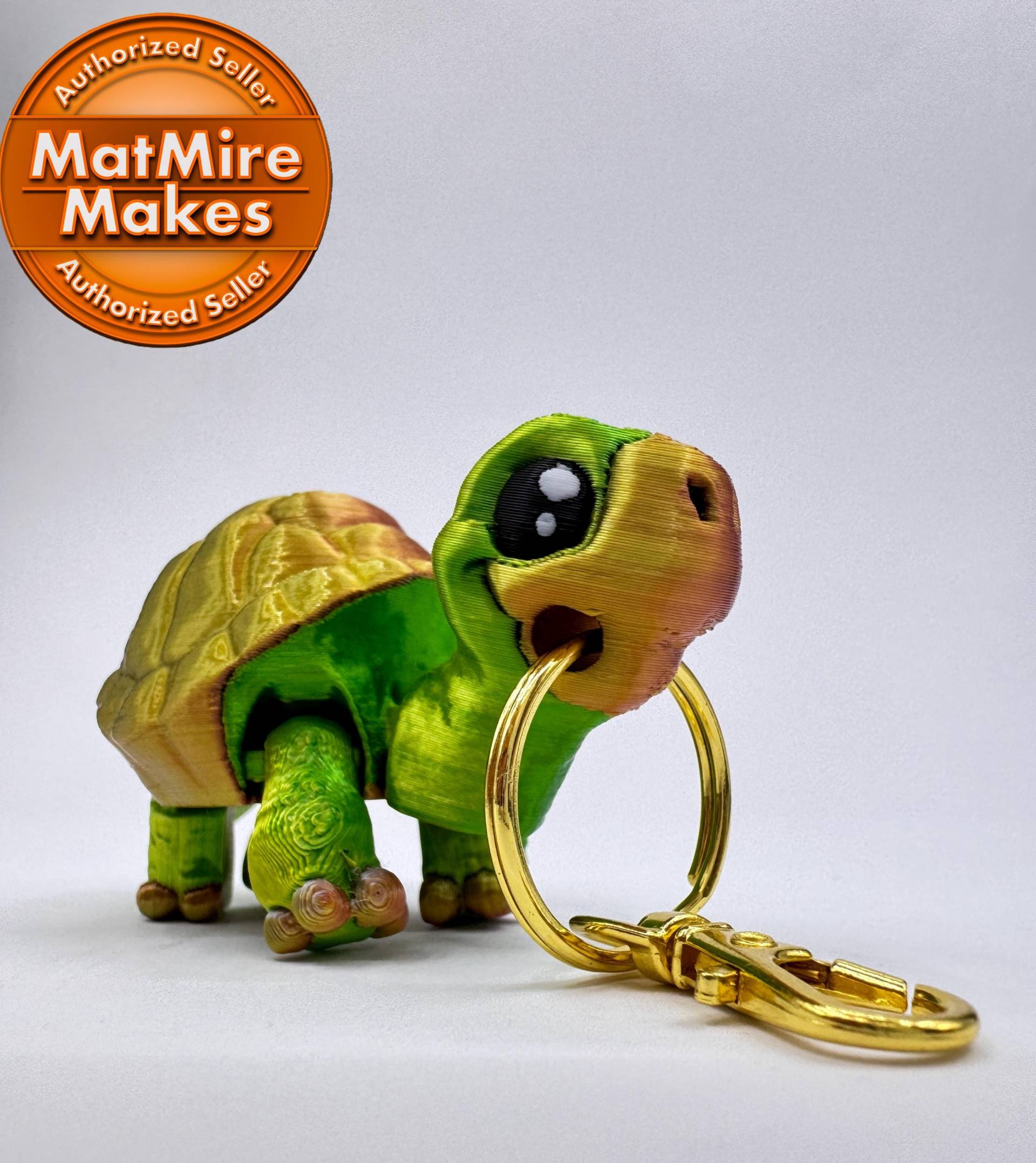 Flexi-Turtle Keychain Articulated Mini Water Turtle Fidget Toy For Stress Relief Unique Gift Idea Nature Lovers Flexi-Turtle Keychain Articulated Mini Water Turtle Fidget Toy For Stress Relief Unique Gift Idea Nature Lovers von ModulVolt3D