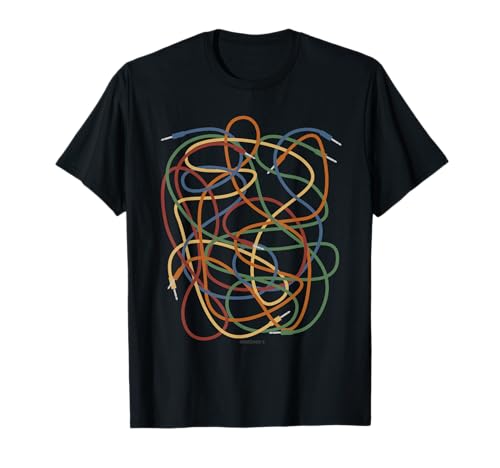 Modular Synthesizer Patch Kabel T-Shirt Modular Synthesizer Patch Kabel T-Shirt von Modular Synthesizer Patch Kabel by Mewzeek T