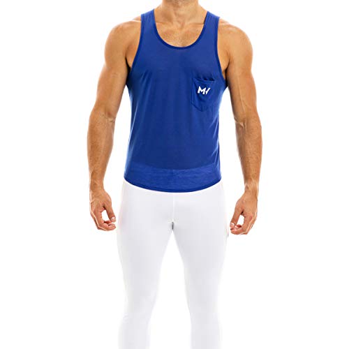 Modus Vivendi Peace Line Translucent Tank Top Fuchsia - Blau - Klein von Modus Vivendi