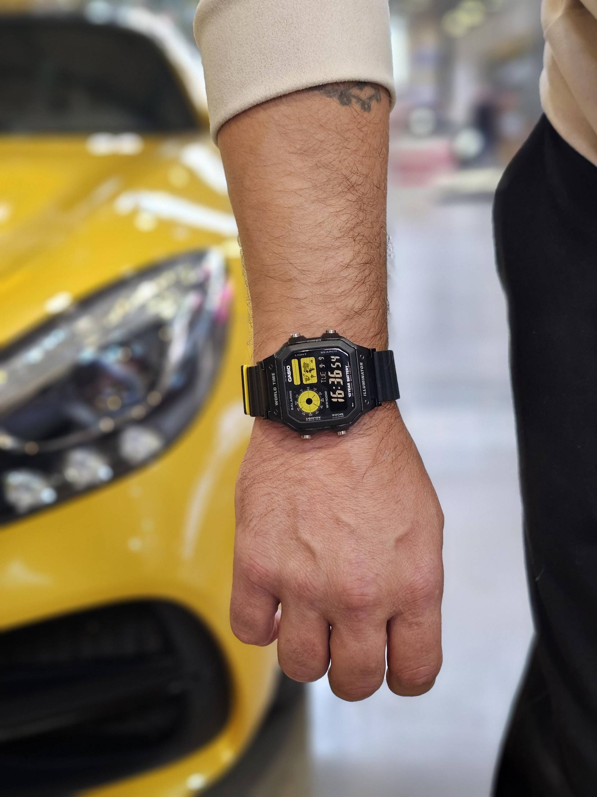 Custom Casio Ae-1200 Hydromod - Wasp Edition von Modworksoffical