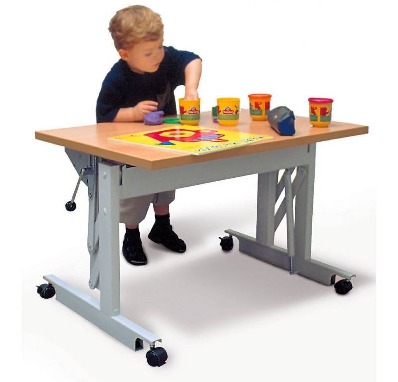 Möckel Massageliege Therapietisch ergo S 52, Kinderhubtisch, passt sich der Größe des Kindes an von Möckel