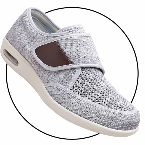 Möge Extra Breit Leicht Schuhe Breit Herren Trekkingschuhe Wasserdicht Outdoor Schuhe Atmungsaktiv Wanderhalbschuhe rutschfeste Slip-on Wanderschuhe für Herren Sneaker(Light Gray,44.5 EU) Möge Extra Breit Leicht Schuhe Breit Herren Trekkingschuhe Wasserdicht Outdoor Schuhe Atmungsaktiv Wanderhalbschuhe rutschfeste Slip-on Wanderschuhe für Herren Sneaker(Light Gray,44.5 EU) von Möge