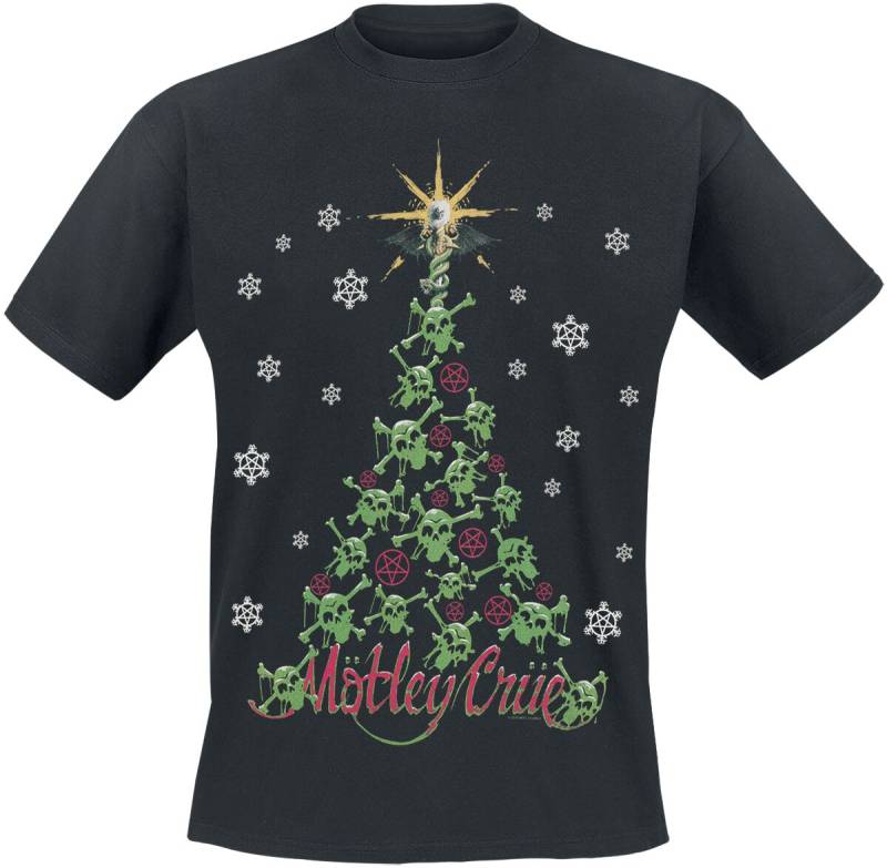 Mötley Crüe All I Want For Christmas Is Crue T-Shirt schwarz in L von Mötley Crüe