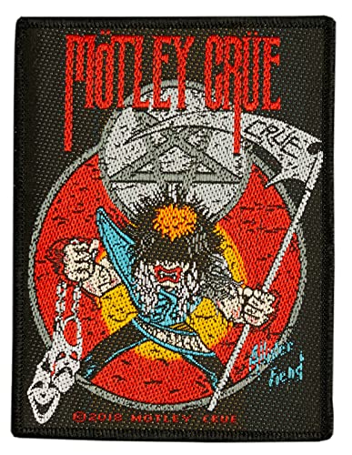 Mötley Crüe Allister Metal FIEND Aufnäher Patch Gewebt & Lizenziert !! von Mötley Crüe