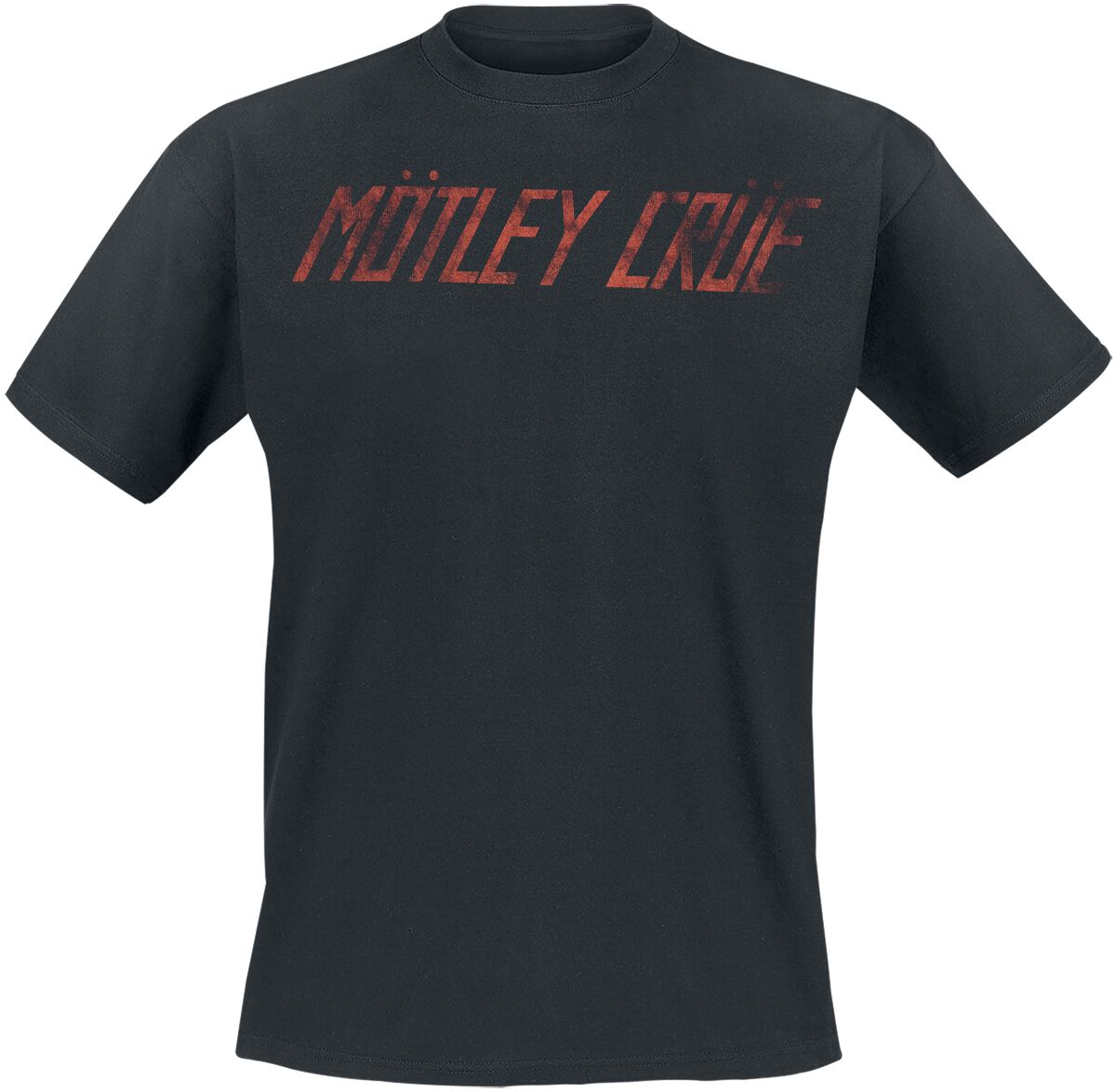 Mötley Crüe Distressed Logo T-Shirt schwarz in XL Mötley Crüe Distressed Logo T-Shirt schwarz in XL von Mötley Crüe