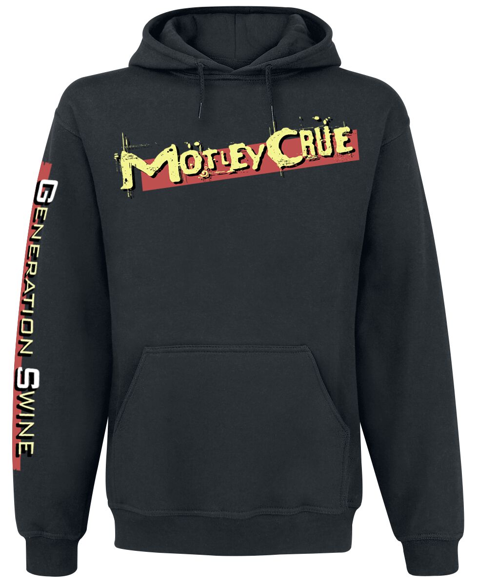 Mötley Crüe Kapuzenpullover - Generation swine - S bis 4XL - für Männer - Größe XL - schwarz  - Lizenziertes Merchandise! von Mötley Crüe
