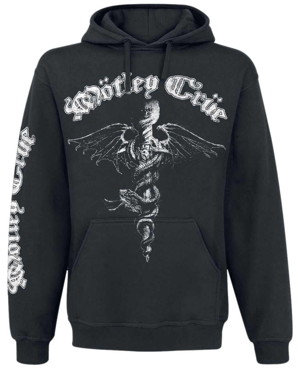 Mötley Crüe Kapuzenpullover - Hollywood - M bis XXL - für Männer - Größe M - schwarz  - EMP exklusives Merchandise! von Mötley Crüe