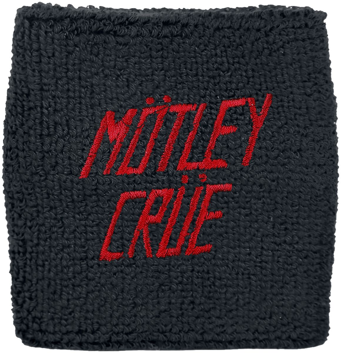 Mötley Crüe Logo - Wristband Schweißband schwarz von Mötley Crüe