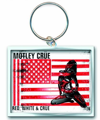 Mötley Crüe - Schlüsselanhänger Schlüsselanhänger - Red, White & Crue Logo (in ) von Mötley Crüe