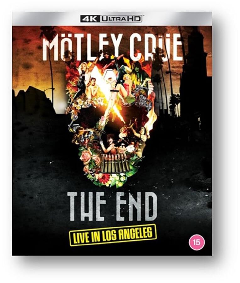 Mötley Crüe The End - Live in Los Angeles Blu-Ray multicolor von Mötley Crüe