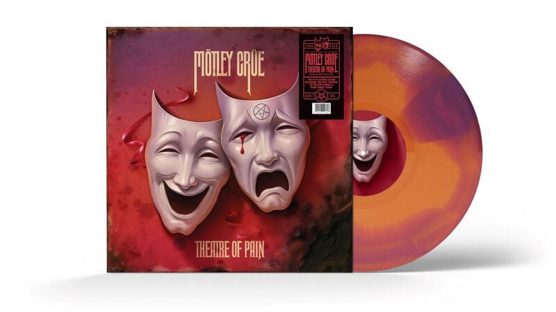 Mötley Crüe Theatre of Pain (40th Anniversary) LP multicolor von Mötley Crüe