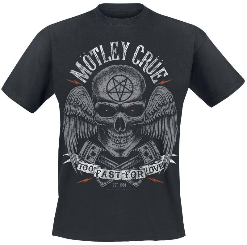 Mötley Crüe Too Fast For Love Skully T-Shirt schwarz in S Mötley Crüe Too Fast For Love Skully T-Shirt schwarz in S von Mötley Crüe
