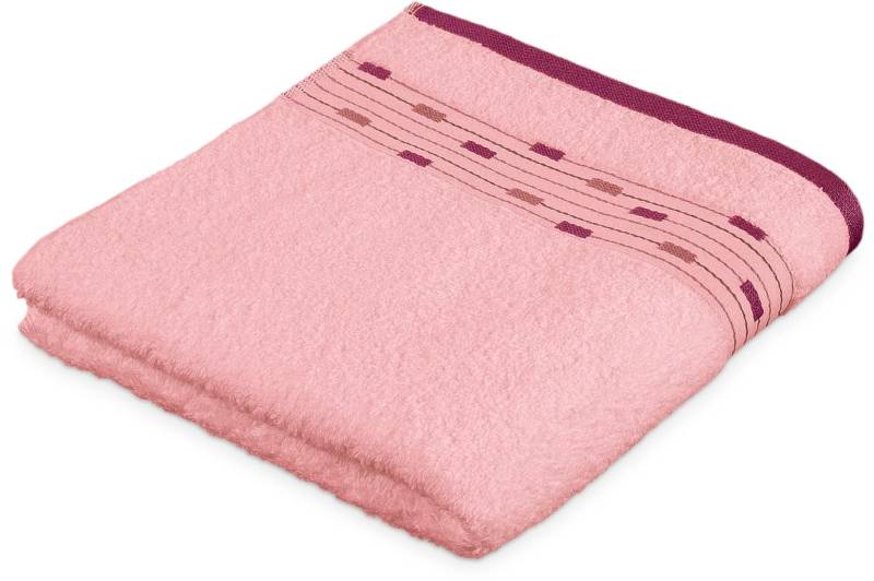 Möve for frottana Handtuch "Magic Uni" mit Bordüre aus kleinen Rechtecken von Möve For Frottana