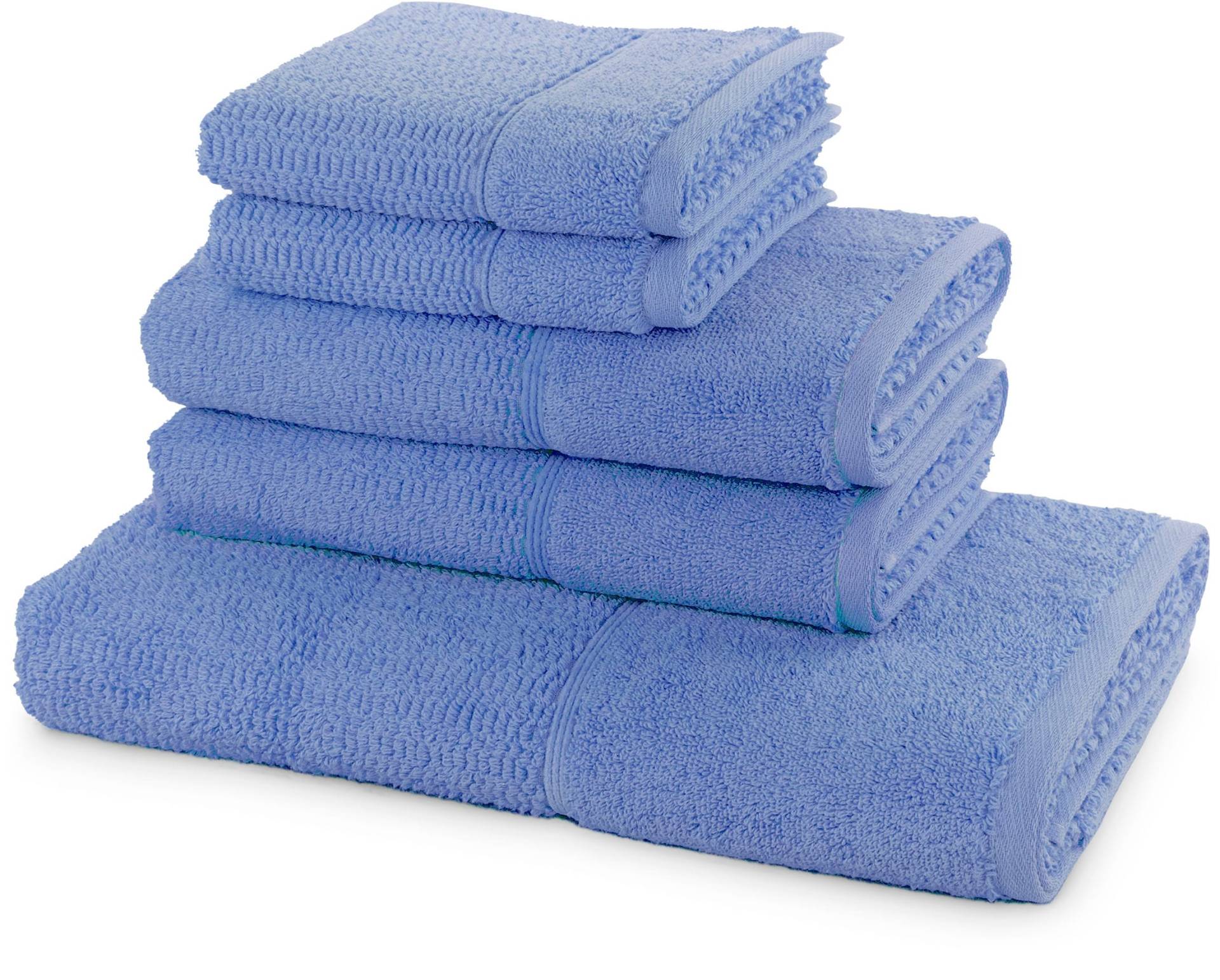 Möve for frottana Handtuch Set "Pearl" 5tlg.-Set 2xGästehandtuch 30/50,2xHandtuch 50/100,1xBadetuch 67/140 von Möve For Frottana