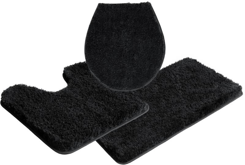 Möve Badematte "Superwuschel, Badvorleger, Badezimmer Teppich" Höhe 40 mm rutschhemmend beschichtet fußbodenheizungsgeeignet  schnell trocknend  strapazierfähig Mikrofaser-Badematte, Badteppich, rechteckig, rund & als 3-tlg. Set von Möve