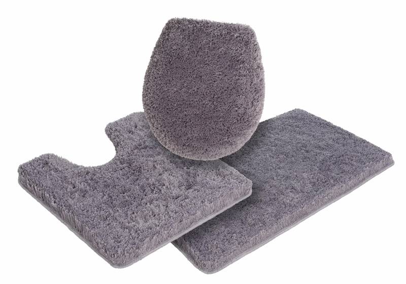 Möve Badematte "Superwuschel, Badvorleger, Badezimmer Teppich" Höhe 40 mm rutschhemmend beschichtet fußbodenheizungsgeeignet  schnell trocknend  strapazierfähig Mikrofaser-Badematte, Badteppich, rechteckig, rund & als 3-tlg. Set von Möve