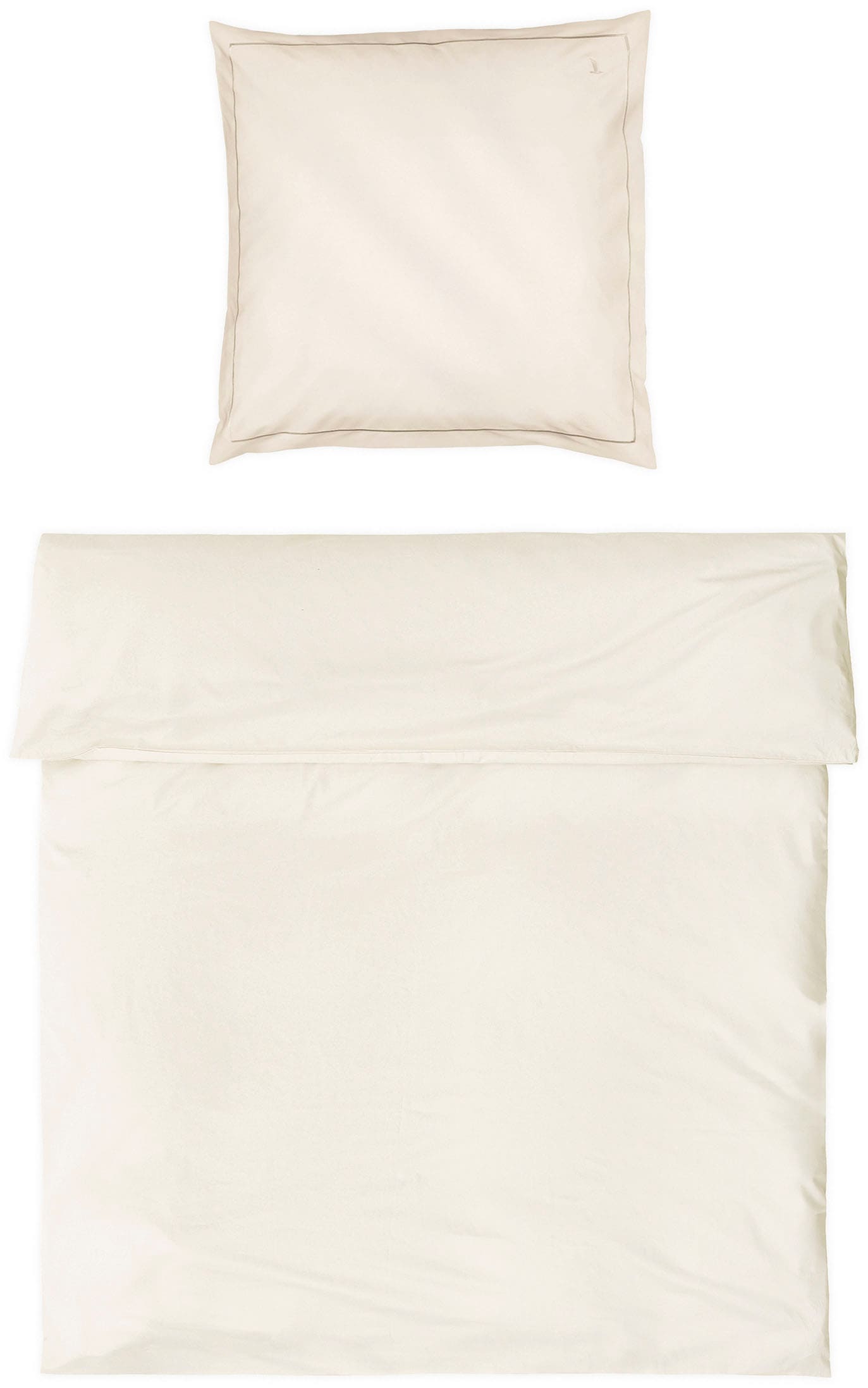 Möve Bettwäsche "Möve Luxury Bettwäsche Set" 2 Stk. tlg. mit elegantem Zierstick von Möve