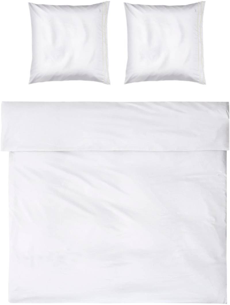 Möve Bettwäsche "Möve Noblesse Bettwäsche Set" 2 Stk. tlg. mit eleganten Biesen von Möve