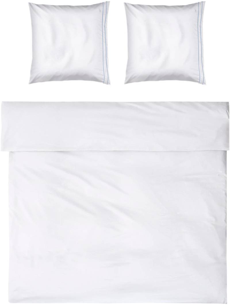 Möve Bettwäsche "Möve Noblesse Bettwäsche Set" 2 Stk. tlg. mit eleganten Biesen von Möve