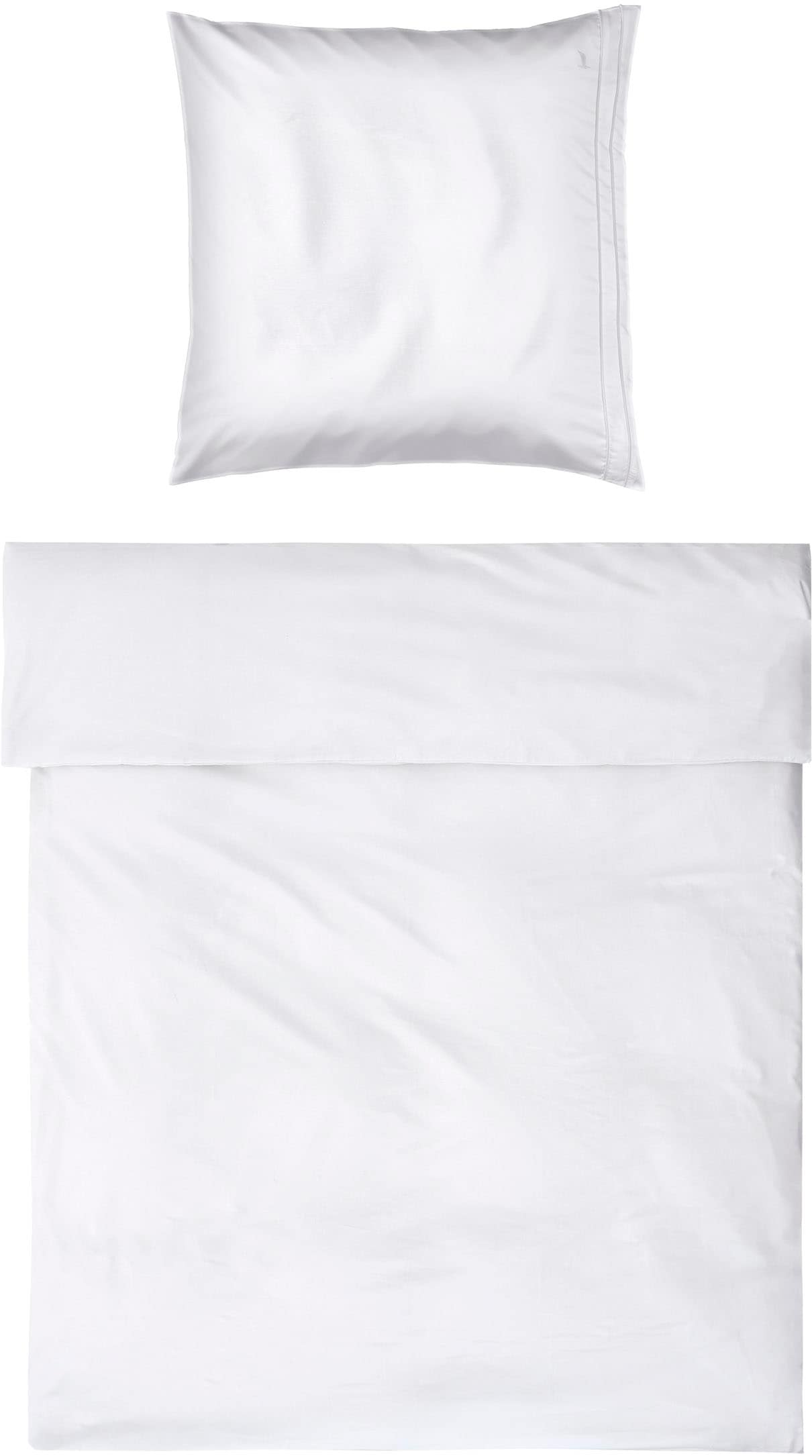 Möve Bettwäsche "Möve Noblesse Bettwäsche Set" 2 Stk. tlg. mit eleganten Biesen von Möve