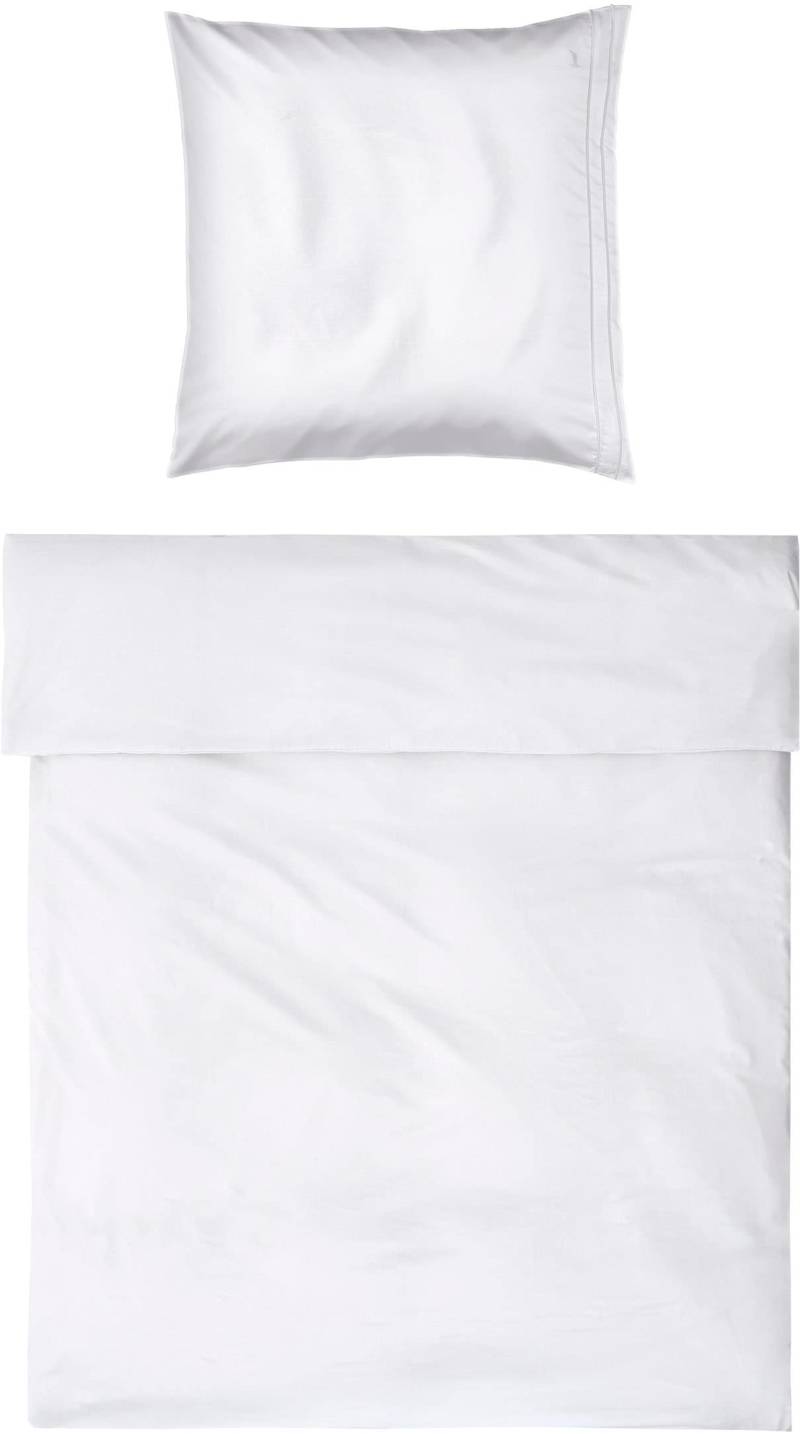 Möve Bettwäsche "Möve Noblesse Bettwäsche Set" 2 Stk. tlg. mit eleganten Biesen von Möve