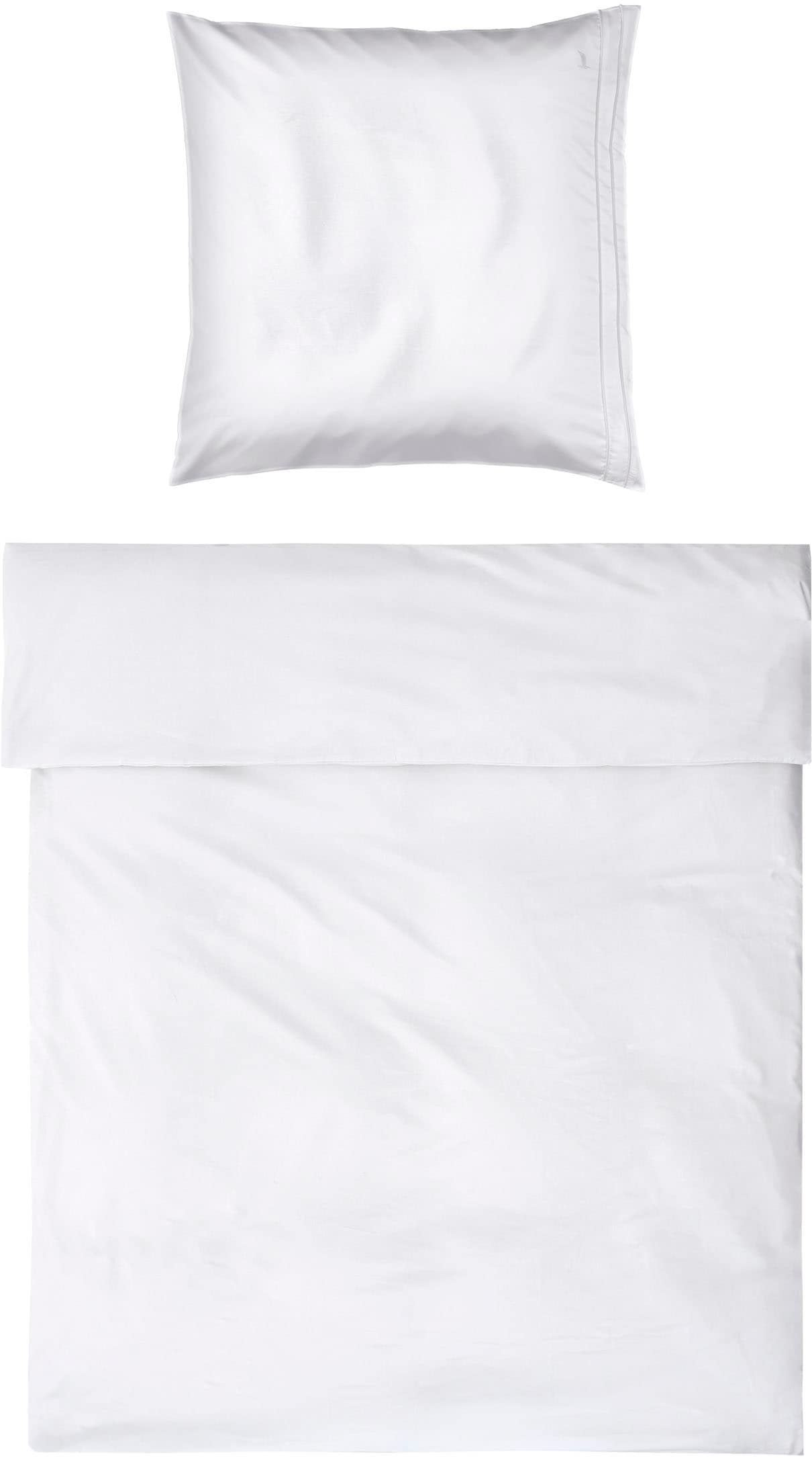 Möve Bettwäsche "Möve Noblesse Bettwäsche Set" 2 Stk. tlg. mit eleganten Biesen von Möve