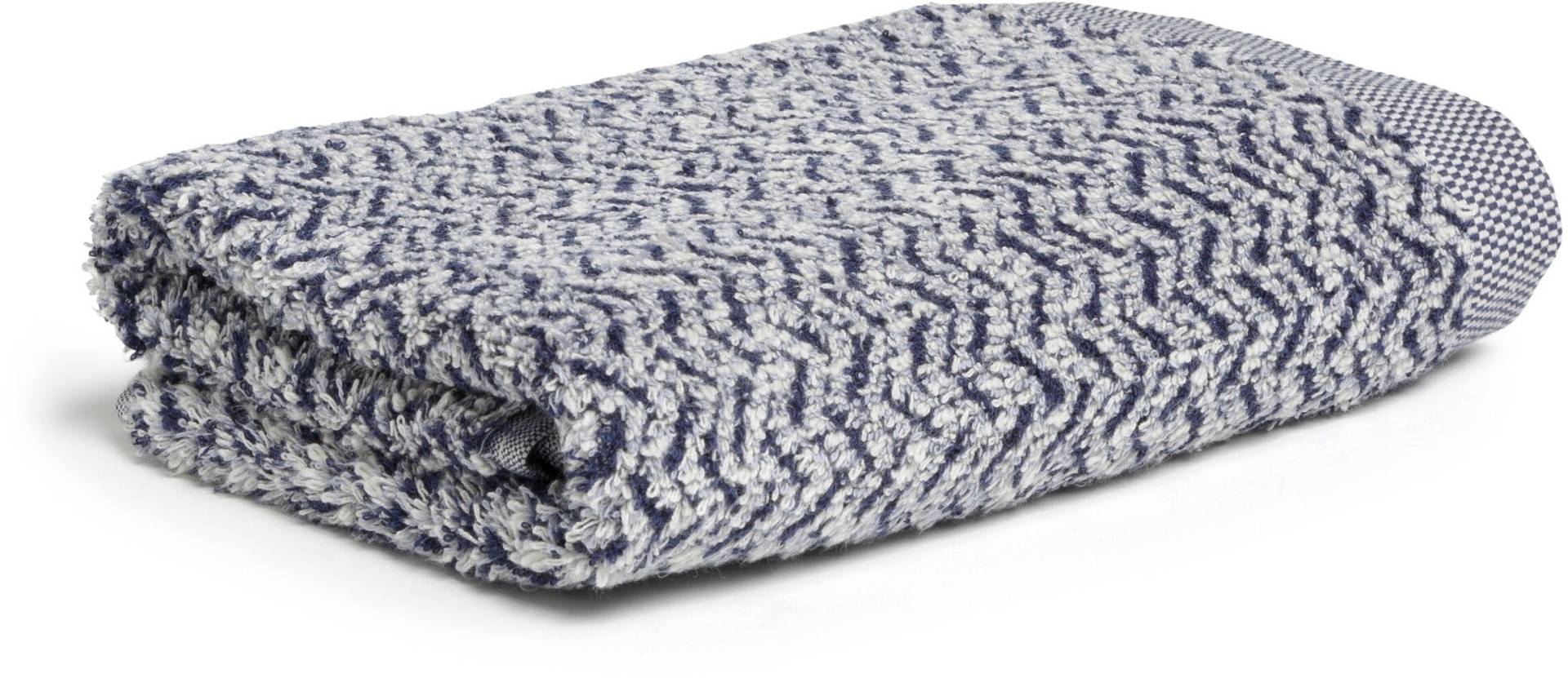 Möve Handtuch "Brooklyn" mit Zick-Zack-Muster, Made in Germany von Möve