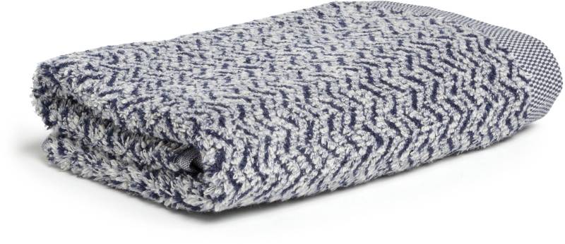 Möve Handtuch "Brooklyn" mit Zick-Zack-Muster, Made in Germany von Möve