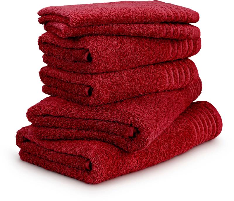 Möve Handtuch Set "New Classic" Set 6 Stk. Walkfrottier 2x Gäste-, 2x Hand- und 2x Duschtücher von Möve