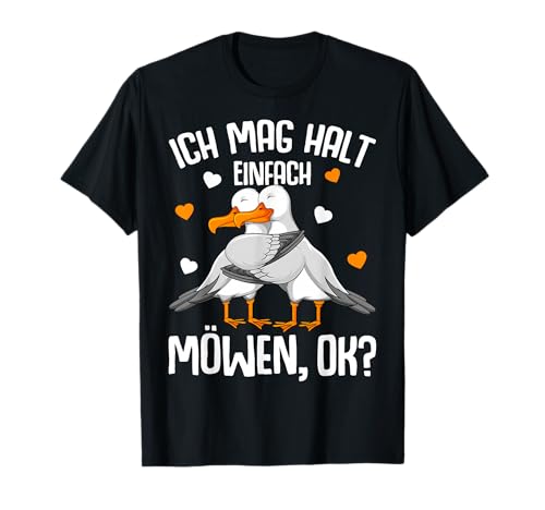 Möwe Ich mag halt Möwen Mädchen Kinder Damen T-Shirt von Möwen Designs & Geschenkideen