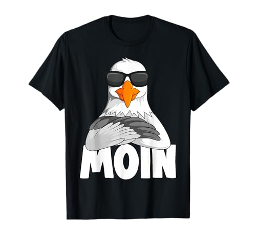 Möwe Moin Kinder Jungen Mädchen Möwen T-Shirt von Möwen Designs & Geschenkideen