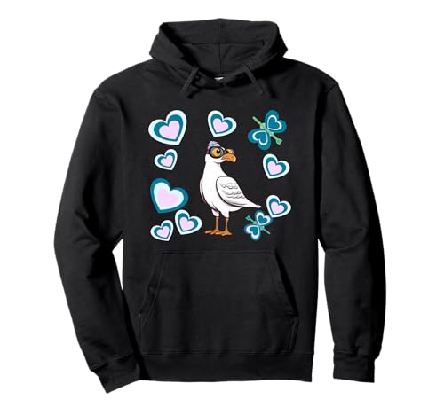 maritim Retro Möwe Kinder Mädchen Jungen 60er Pullover Hoodie maritim Retro Möwe Kinder Mädchen Jungen 60er Pullover Hoodie von Möwen Möwe Küste Meer Vögel Natur