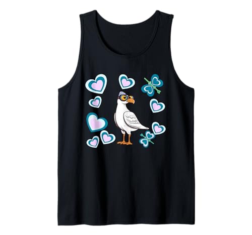 maritim Retro Möwe Kinder Mädchen Jungen 60er Tank Top maritim Retro Möwe Kinder Mädchen Jungen 60er Tank Top von Möwen Möwe Küste Meer Vögel Natur