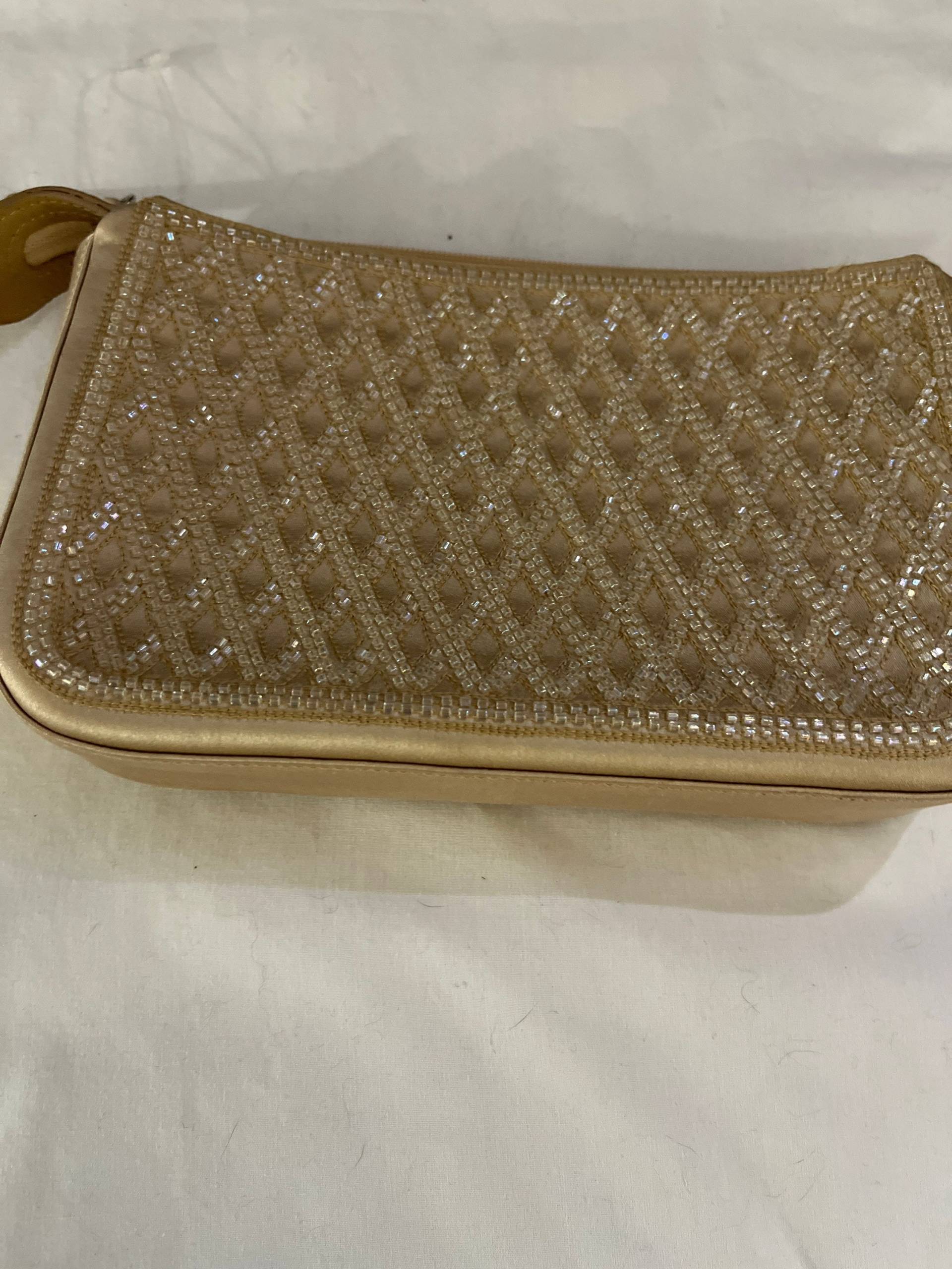 Vintage Pink/Flesh Clutch Pailletten Vintage Pink/Flesh Clutch Pailletten von MoggysGarage
