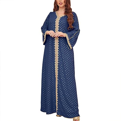 Moginp Damen Gebetskleidung Muslimische Kleid Muslimische Robe mit Hijab Arabisch Robe Ramadan Muslimische Robe Gebet Abaya Kleid Naher Osten Dubai Türkei Arabische Kaftan Kleid Für Ramadan von Moginp