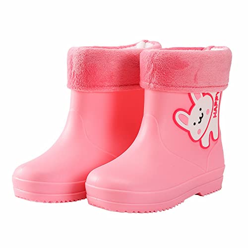 Moginp Gummistiefel Kinder Gefüttert Mädchen Jungen Unisex Kinder Regenstiefel Jungen Gefüttert Thermo Gummistiefel Kinder Gefütterte Gummistiefel Kinder 24 Gummistiefel Kinder Gefüttert 22/23 von Moginp