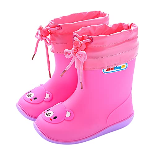 Moginp Gummistiefel Kinder Gefüttert Mädchen Jungen Unisex Regenstiefel Kinder Jungen Thermo Gummistiefel Kinder 30 Gefütterte Gummistiefel Kinder 26/27 Gummistiefel Kinder Gefüttert 22/23 von Moginp