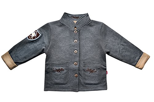 Mogo.cc, Kinderjacke SILBERHORN, Armumschlag BEIGE, 3-4 Jahre, 98/104, kM von Mogo.cc