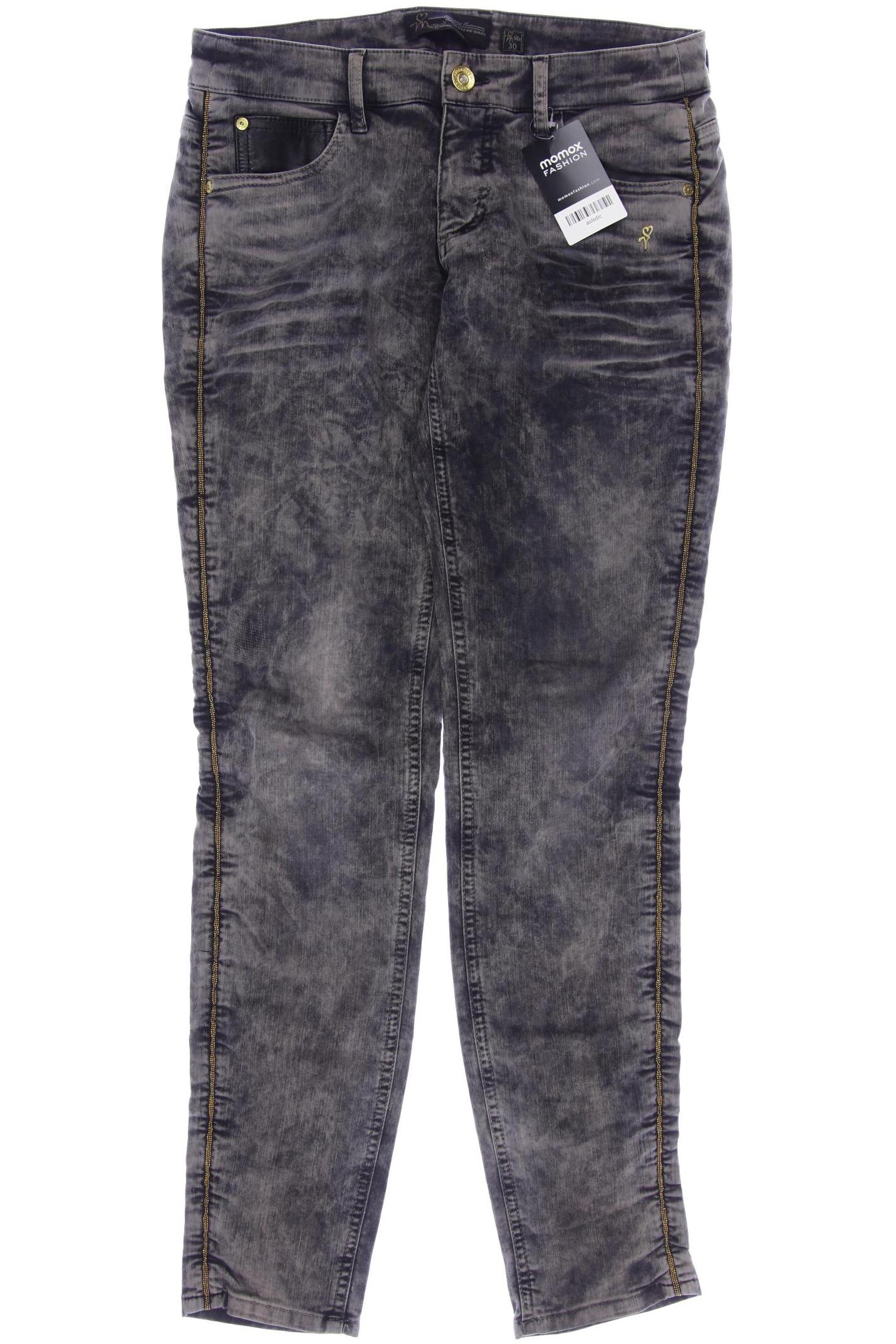 Mogul Damen Jeans, grau von Mogul