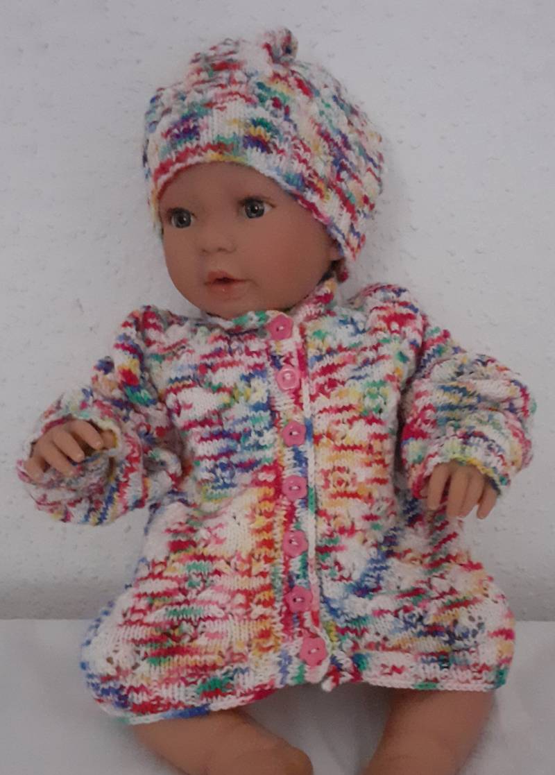 Babyjacke Gestrickt Gr. 68/74 Babyjacke Gestrickt Gr. 68/74 von Mohairschaf