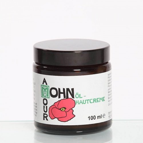 Mohnöl-Hautcreme 100ml - Eine Wohltat für Hand und Fuß - Zieht schnell ein und verleiht der Haut ein angenehmes Gefühl von Mohn Amour Mohnöl-Hautcreme 100ml - Eine Wohltat für Hand und Fuß - Zieht schnell ein und verleiht der Haut ein angenehmes Gefühl von Mohn Amour von Mohn Amour