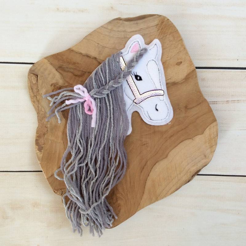 Applikation Aufnäher Button Für Schultüte Motiv Flicken Patch Auf Filz Pferd Mit Mähne Pony Applikation Aufnäher Button Für Schultüte Motiv Flicken Patch Auf Filz Pferd Mit Mähne Pony von MohnblumesWelt