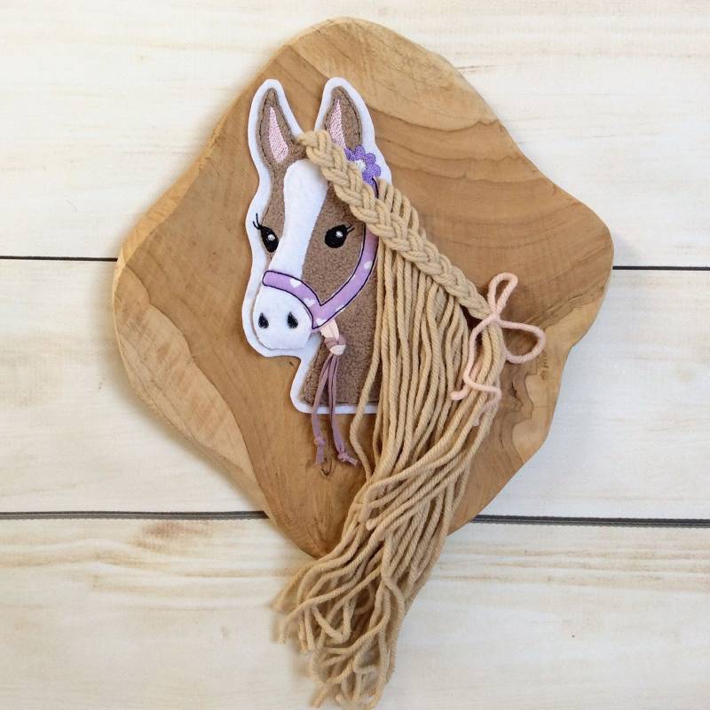 Applikation Aufnäher Button Für Schultüte Motiv Flicken Patch Auf Filz Pferd Mit Mähne Pony Applikation Aufnäher Button Für Schultüte Motiv Flicken Patch Auf Filz Pferd Mit Mähne Pony von MohnblumesWelt